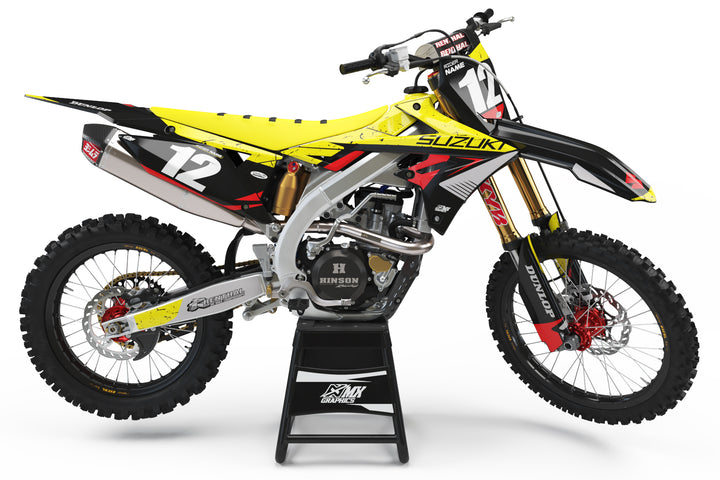 Suzuki MX 16 Graphic Kit Black