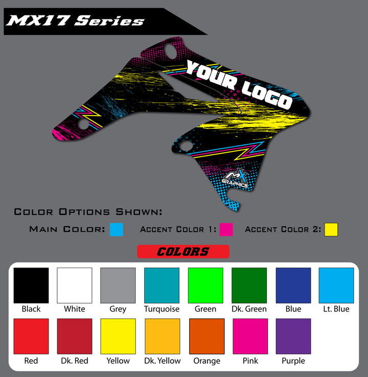Suzuki MX17 Shroud Graphics
