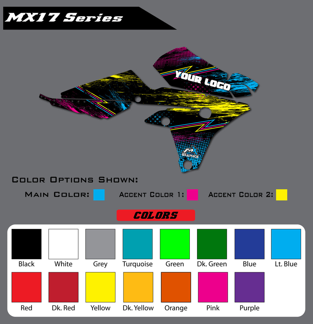 Yamaha MX17 Shroud Graphics