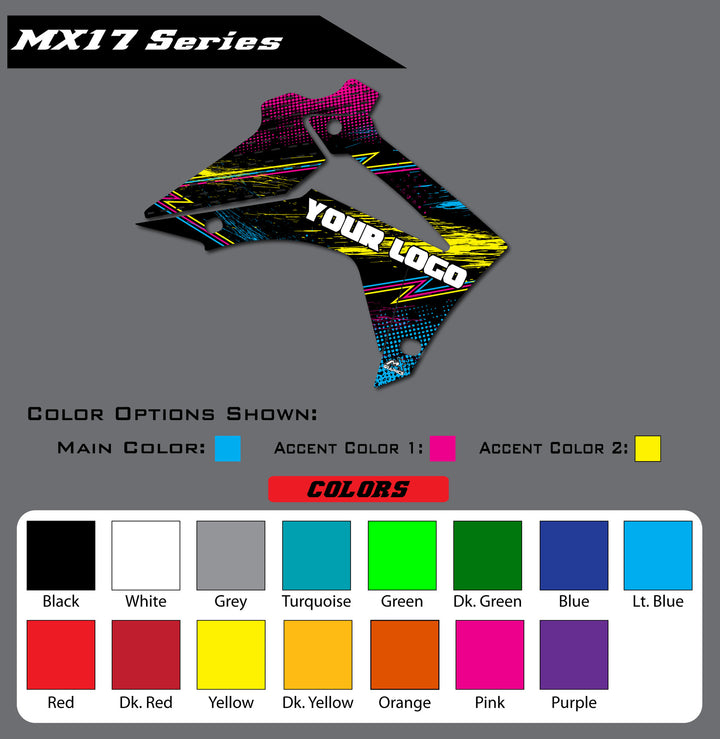 Honda MX17 Shroud Graphics