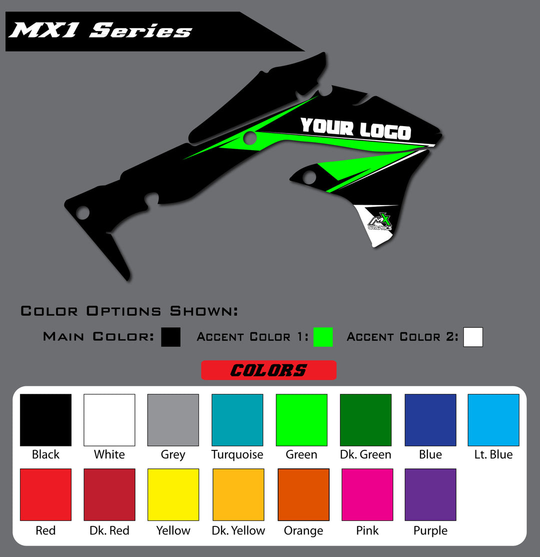 Kawasaki MX1 Shroud Graphics