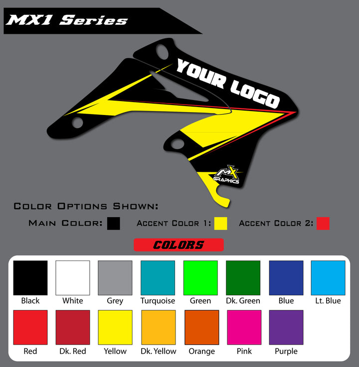 Suzuki MX1 Shroud Graphics