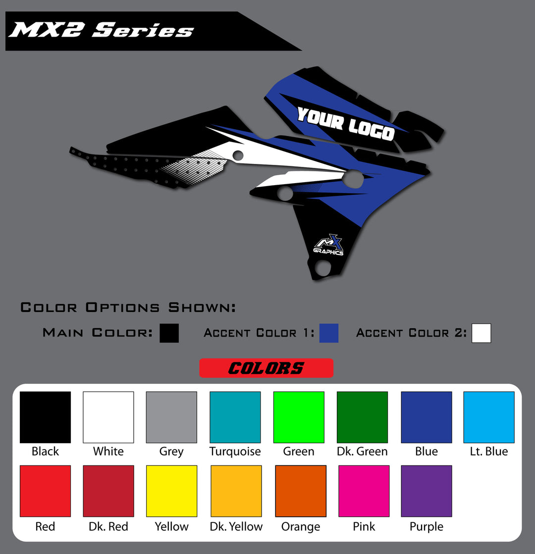 Yamaha MX2 Shroud Graphics