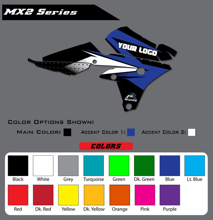 Yamaha MX2 Shroud Graphics