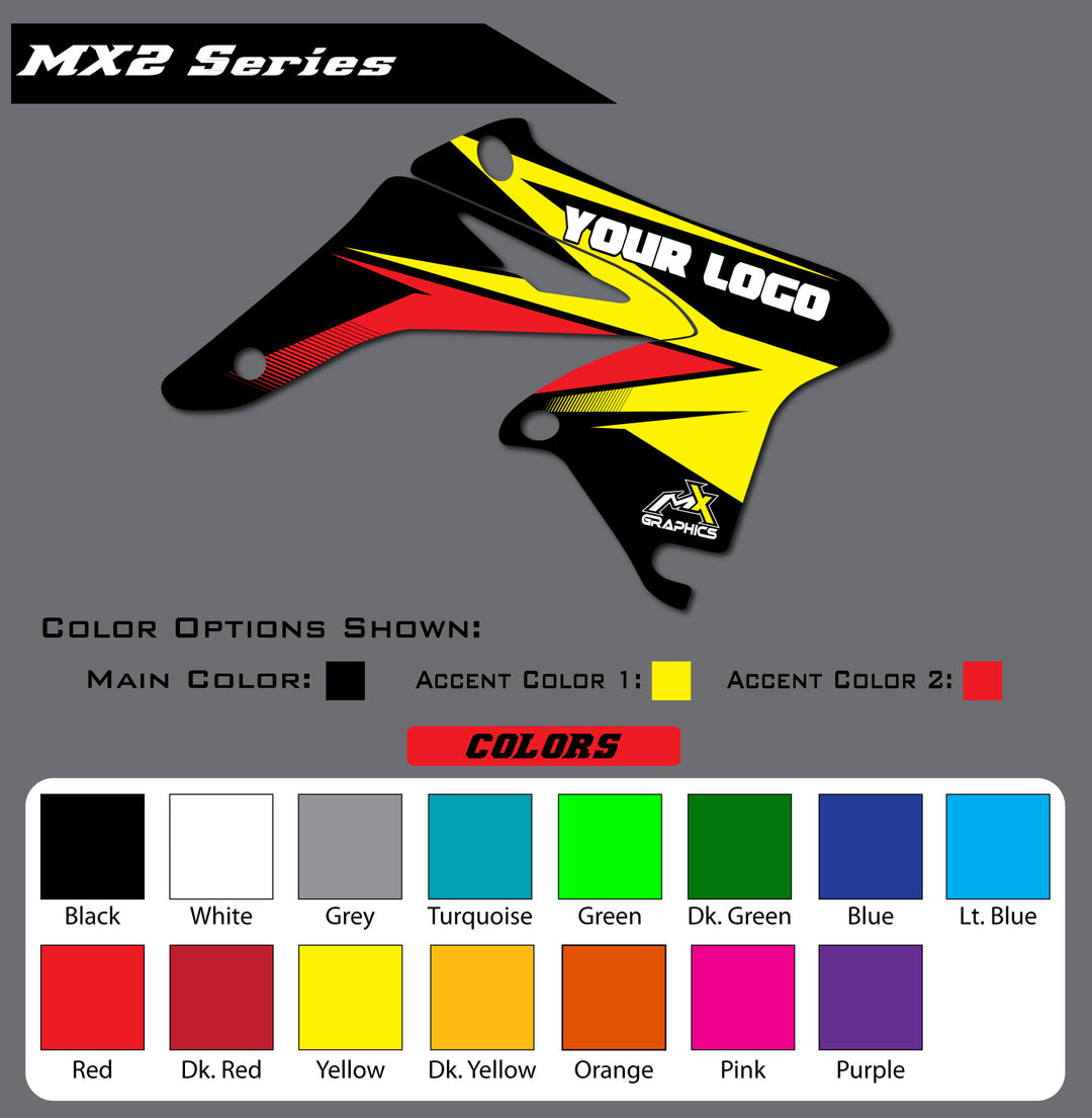 Suzuki MX2 Shroud Graphics