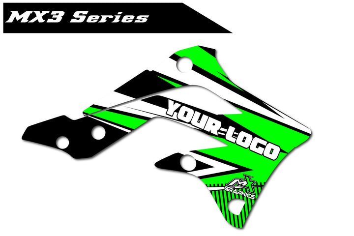 Kawasaki MX3 Shroud Graphics