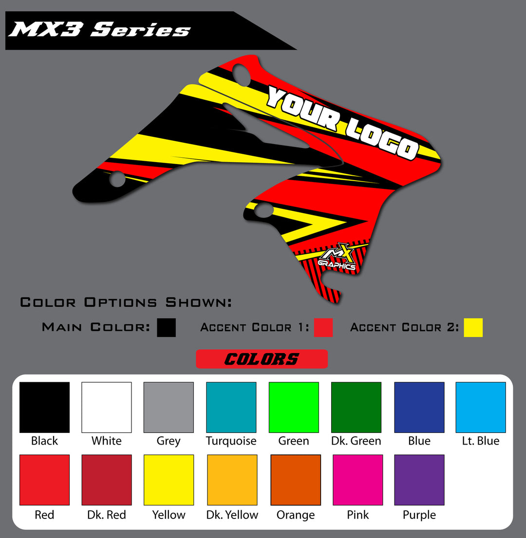 Suzuki MX3 Shroud Graphics