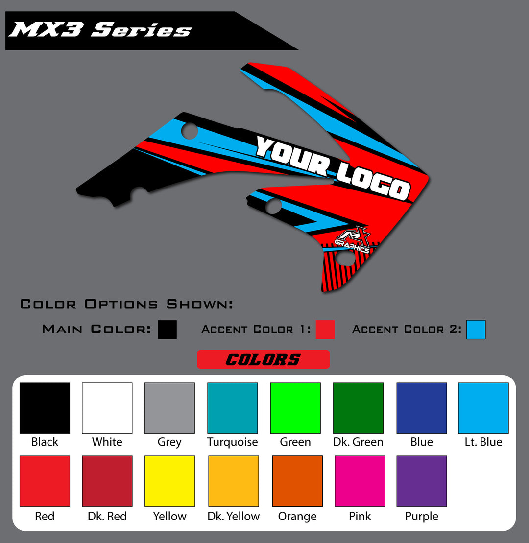 Honda MX3 Shroud Graphics