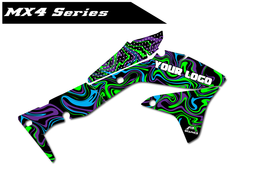 Kawasaki MX4 Shroud Graphics