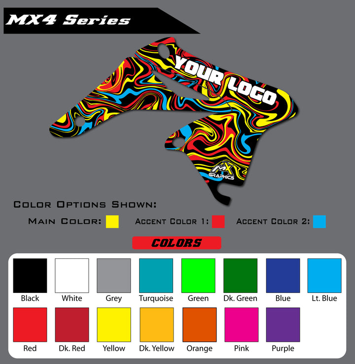 Suzuki MX4 Shroud Graphics