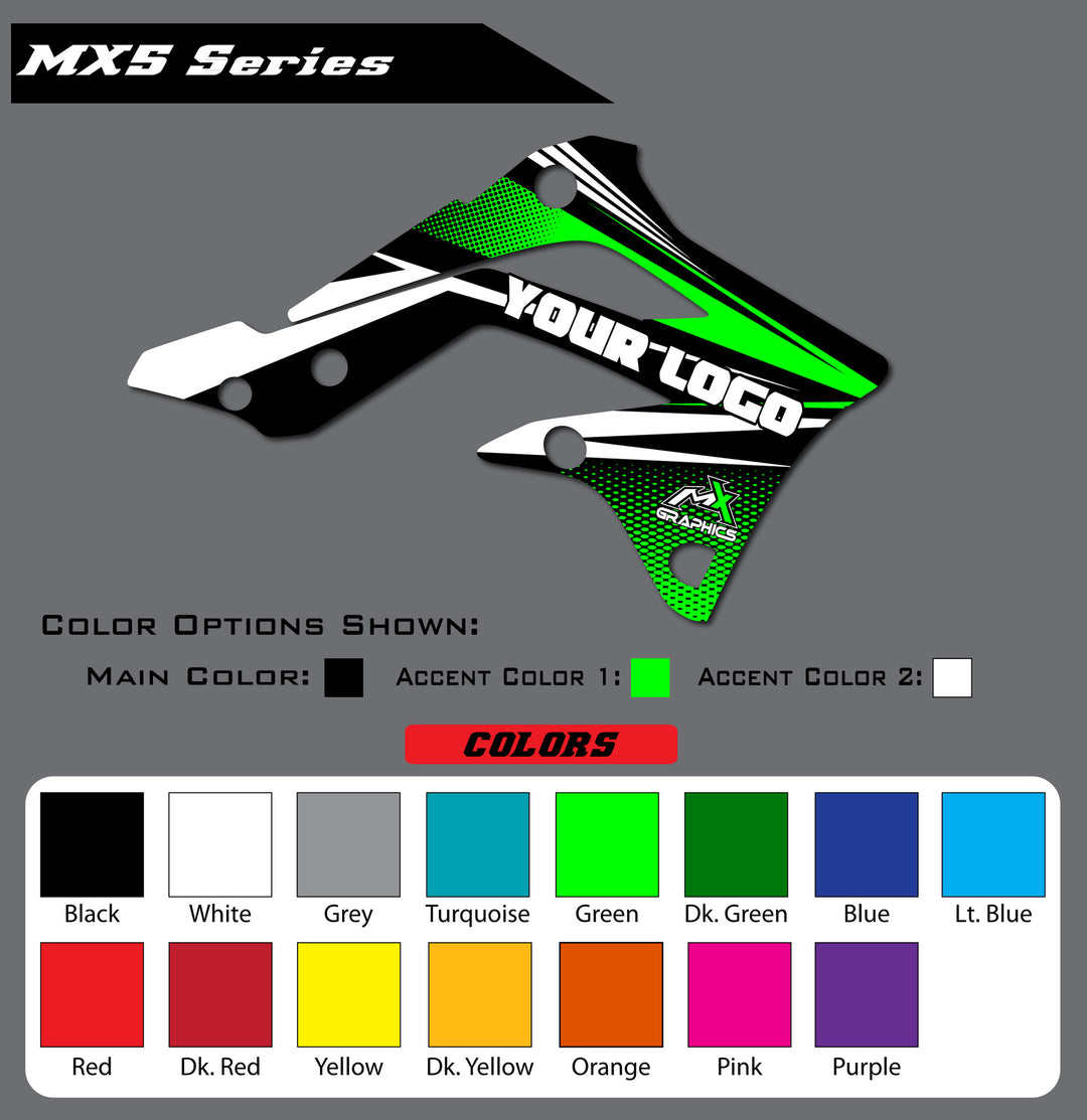 Kawasaki MX5 Shroud Graphics