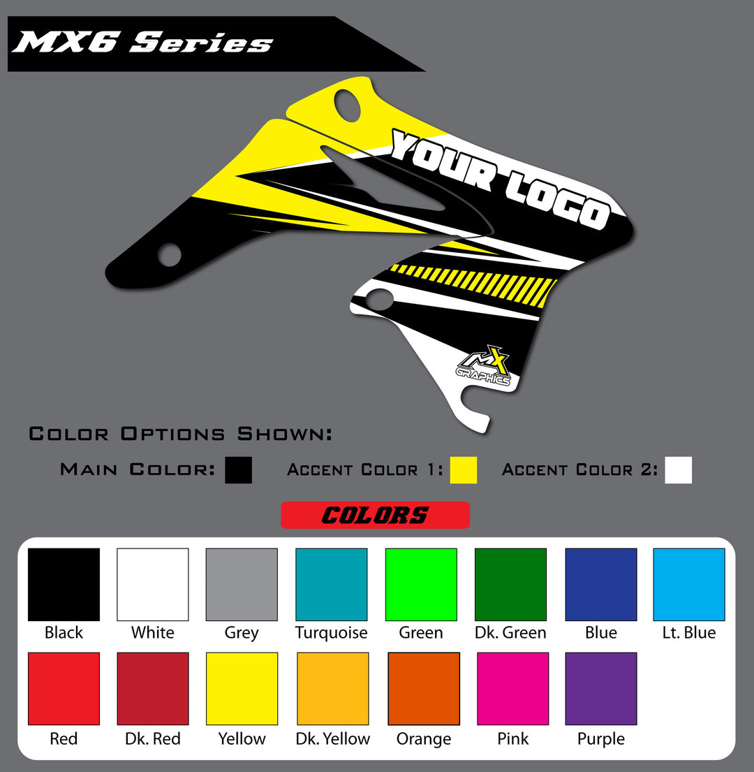Suzuki MX6 Shroud Graphics