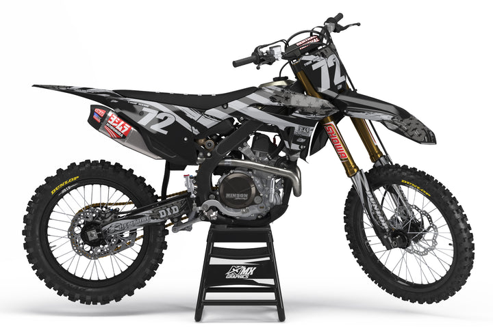 MX6 Black Graphic Kit for Honda's