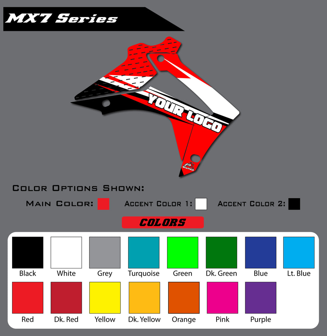 Honda MX7 Shroud Graphics