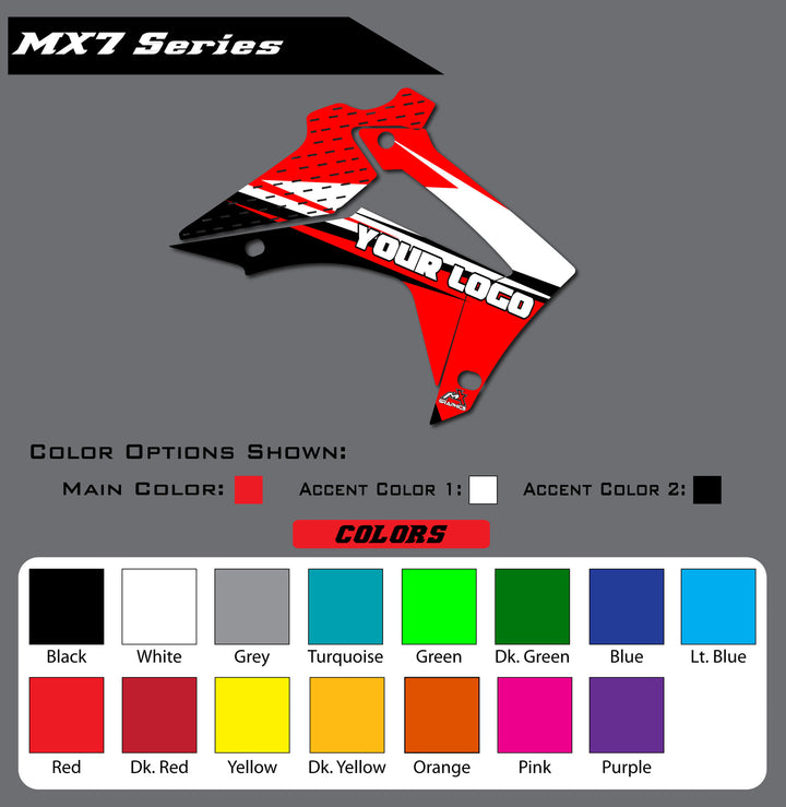 Honda MX7 Shroud Graphics