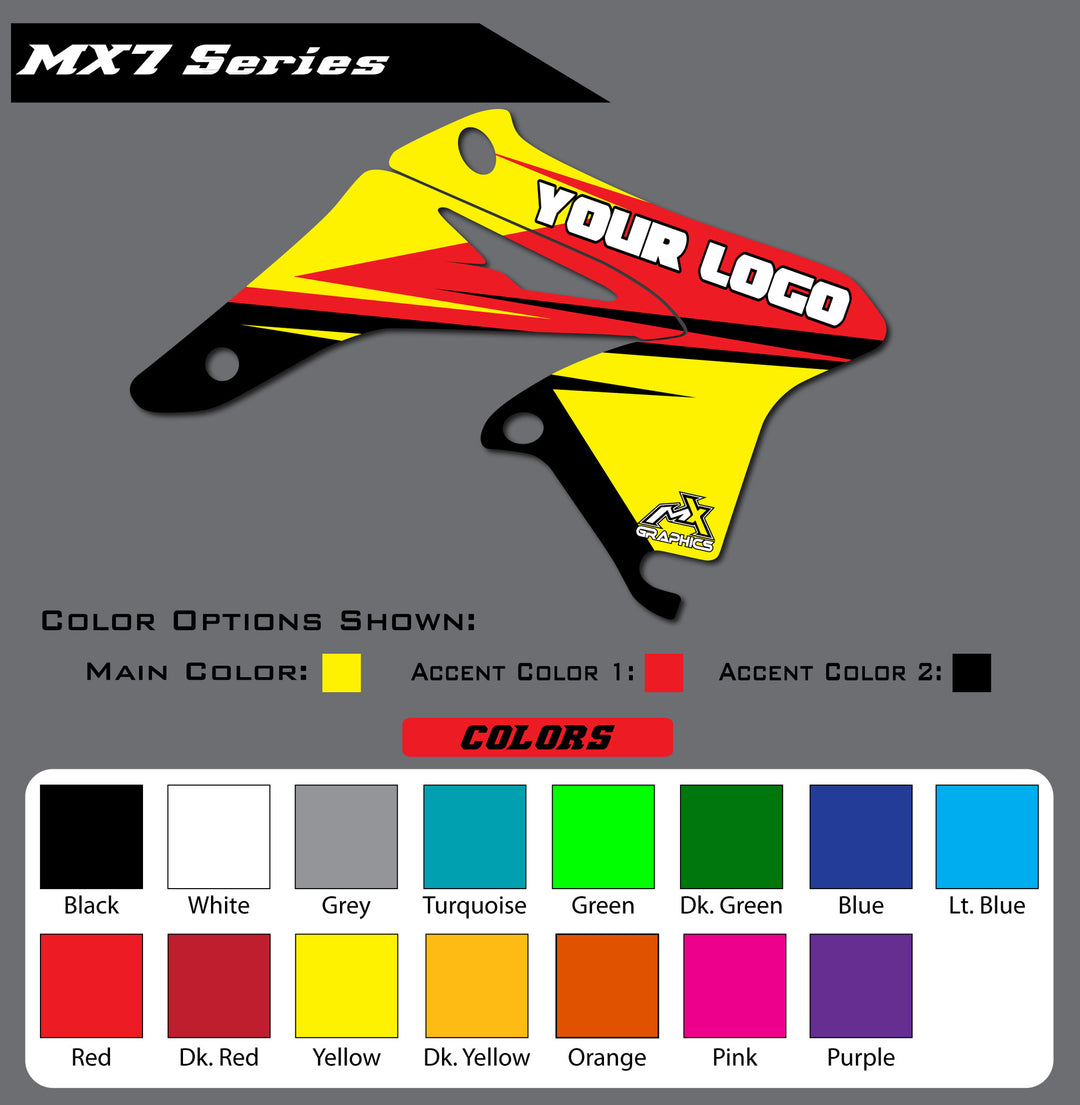 Suzuki MX7 Shroud Graphics