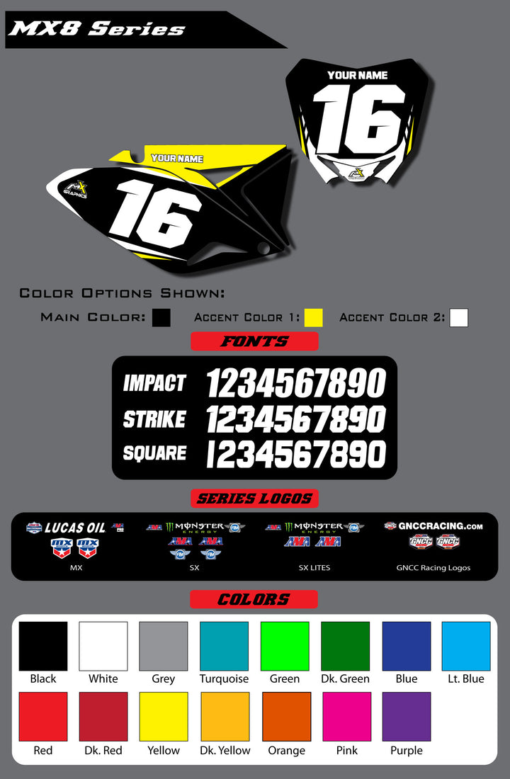 Suzuki MX8 Backgrounds