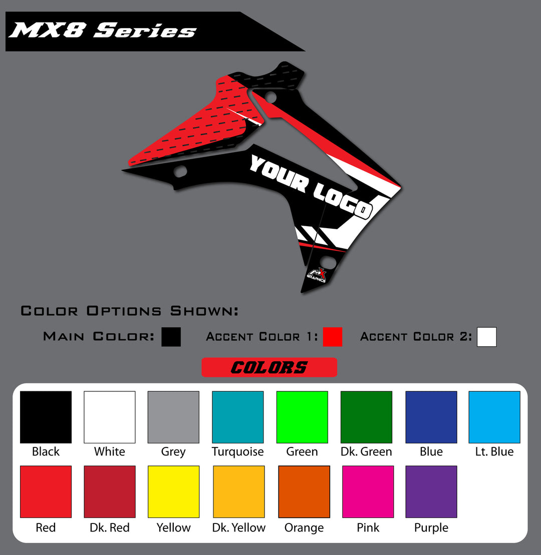Honda MX8 Shroud Graphics