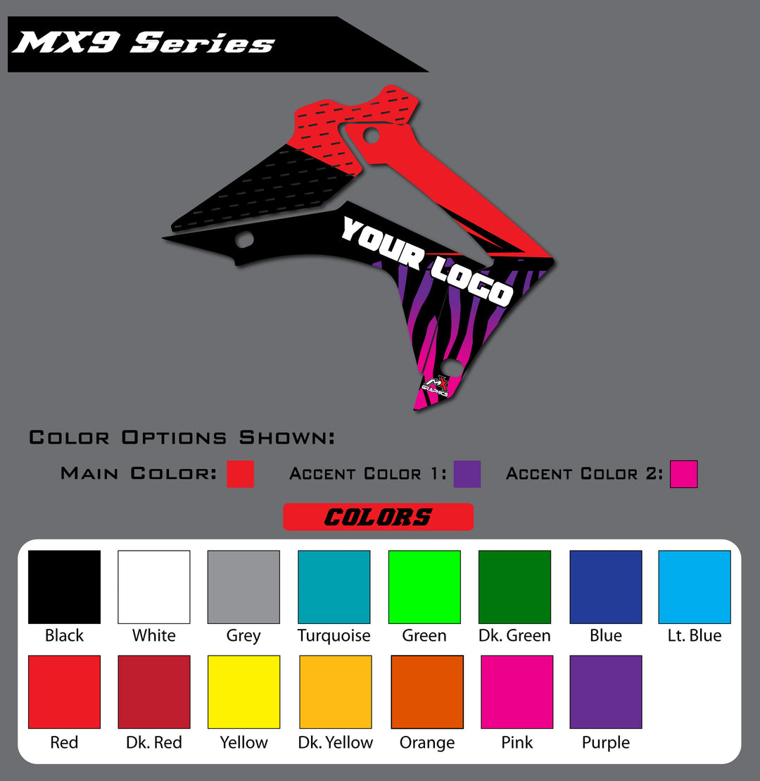 Honda MX9 Shroud Graphics