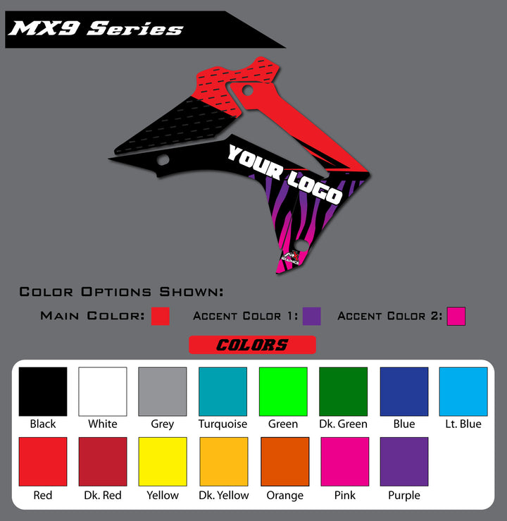Honda MX9 Shroud Graphics