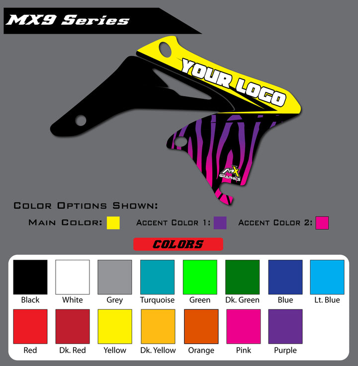 Suzuki MX9 Shroud Graphics