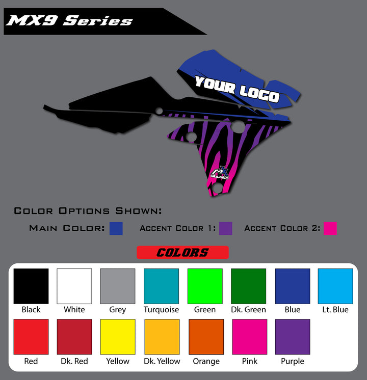 Yamaha MX9 Shroud Graphics