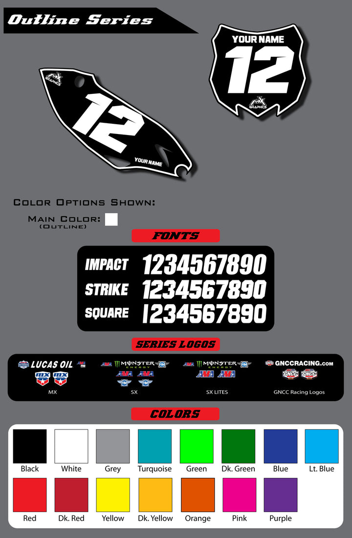 Kawasaki Outline Series Backgrounds