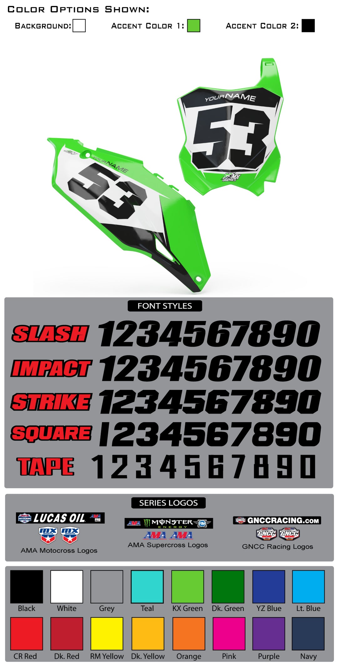 Kawasaki Pro Series Backgrounds