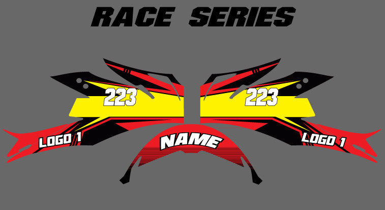Race Series Helmet Wrap – MX Graphics
