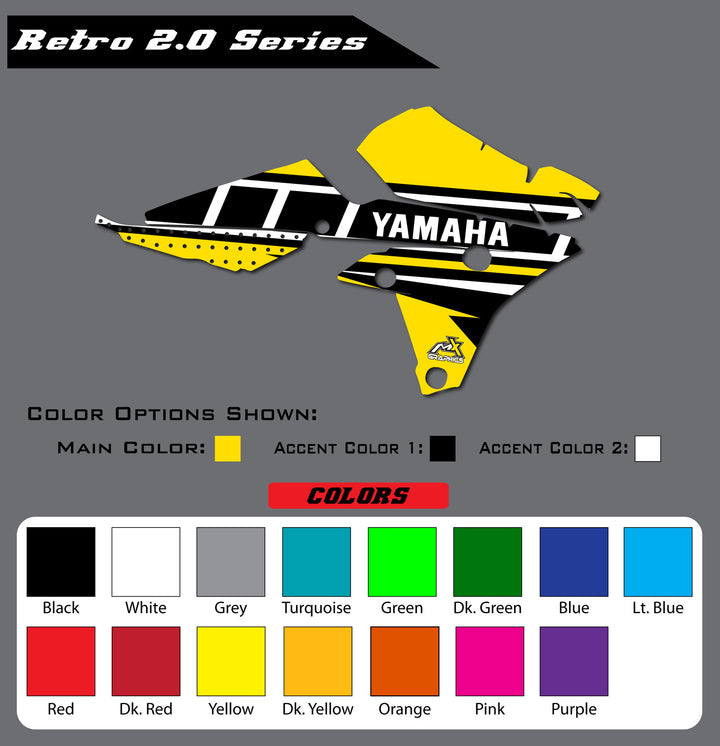 Yamaha Retro 2.0 Shroud Graphics