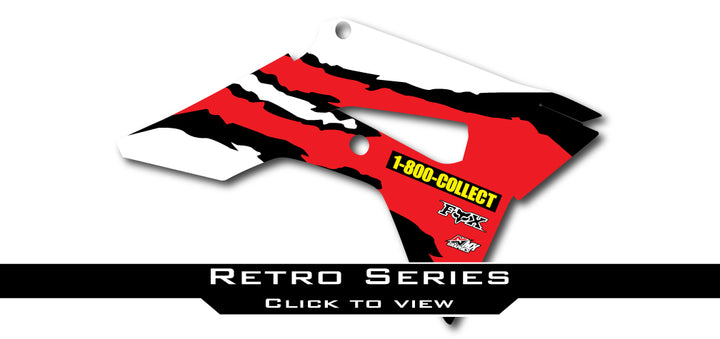 Honda Retro Shroud Graphics
