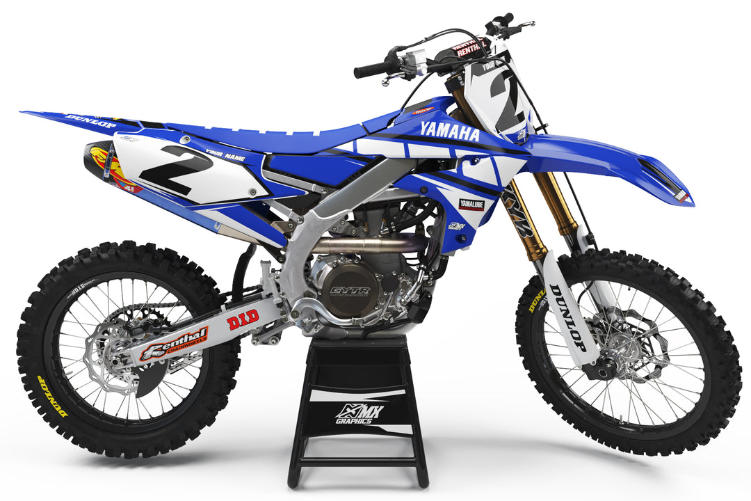 Yamaha Retro Graphic Kit Blue