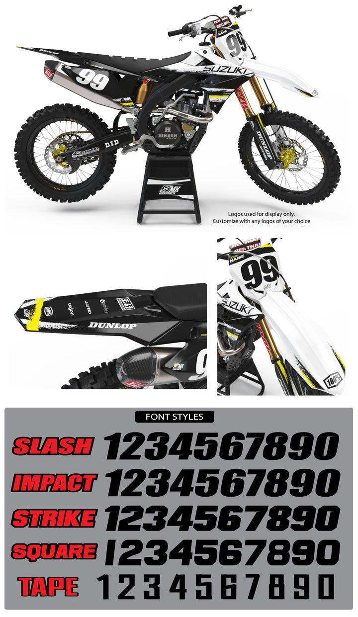 Suzuki MX 25 Graphic Kit