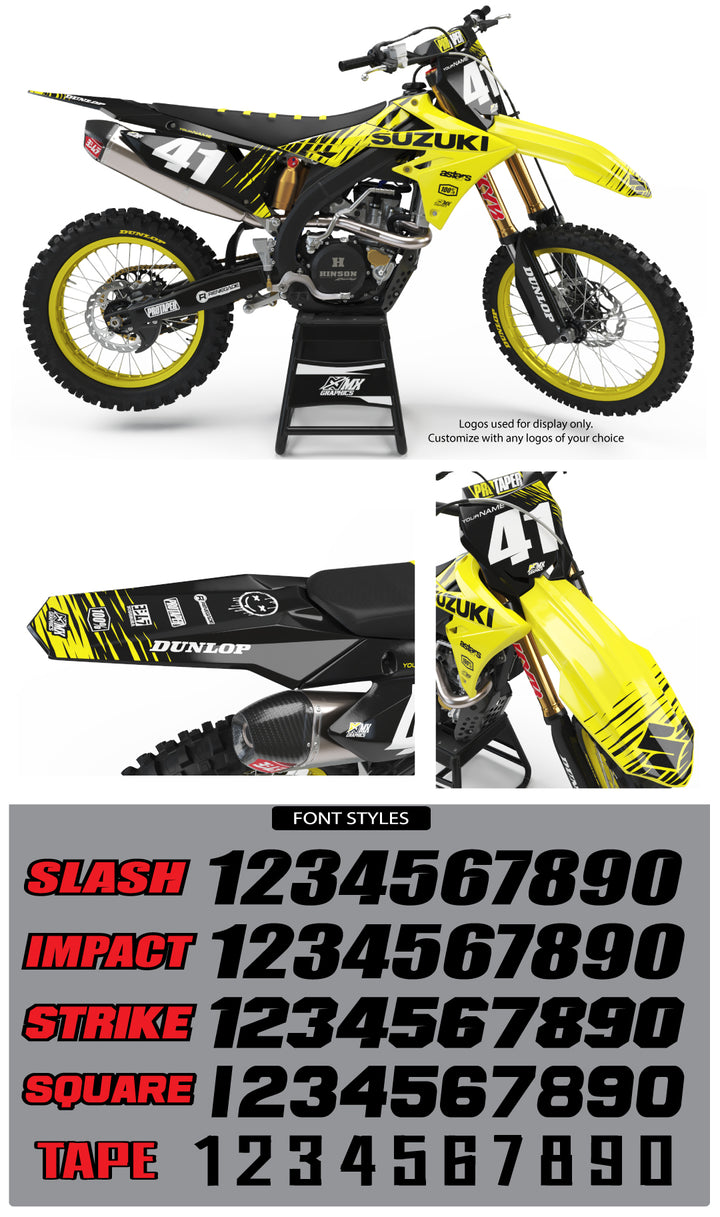 Suzuki MX 1 Graphic Kit
