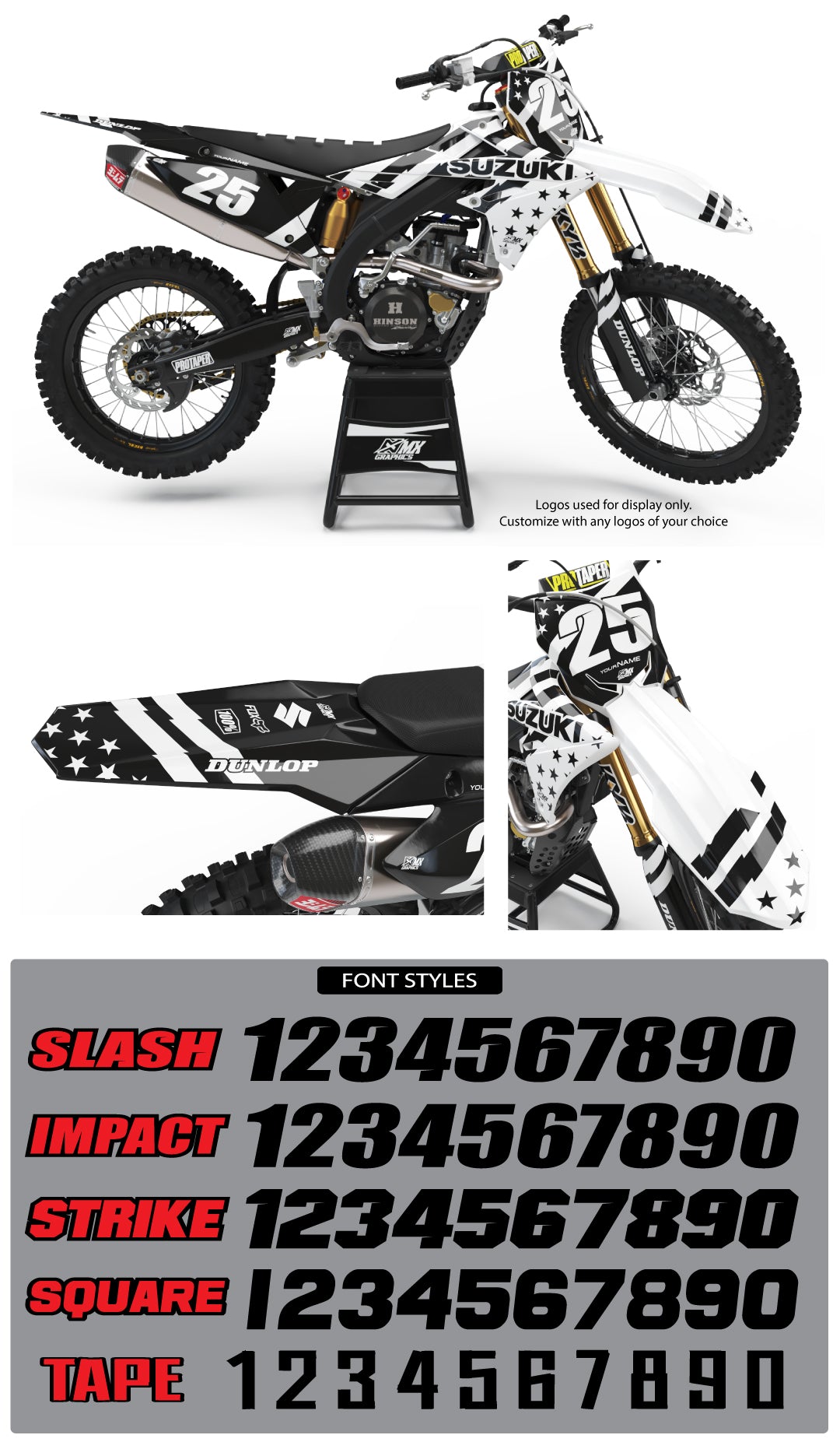 Suzuki MX 14 Graphic Kit