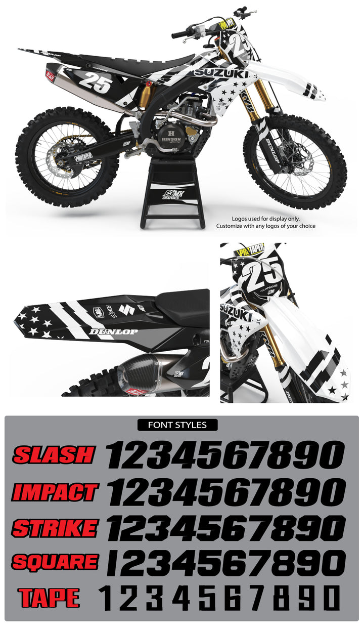Suzuki MX 14 Graphic Kit