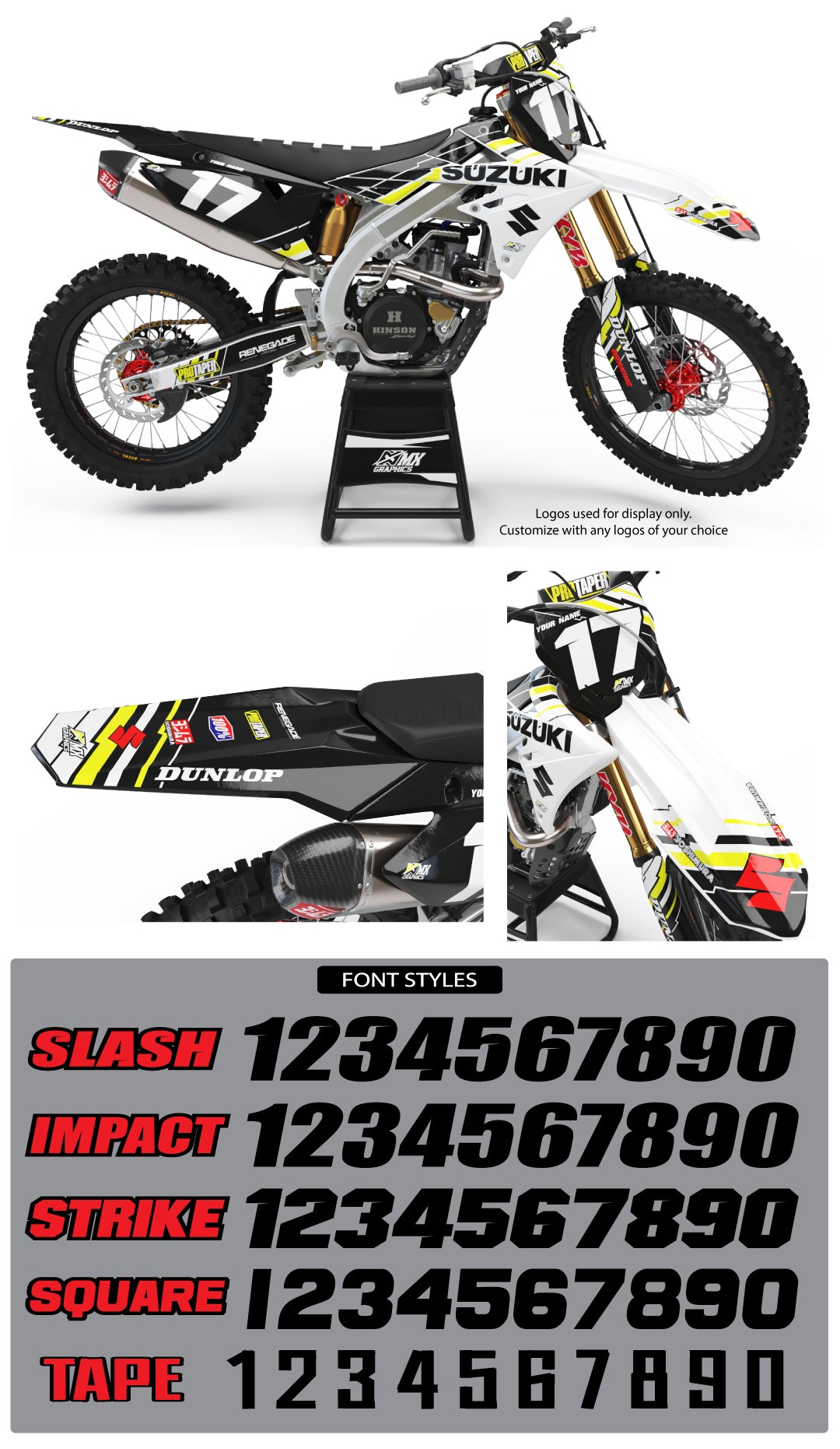 Suzuki MX 18 Graphic Kit
