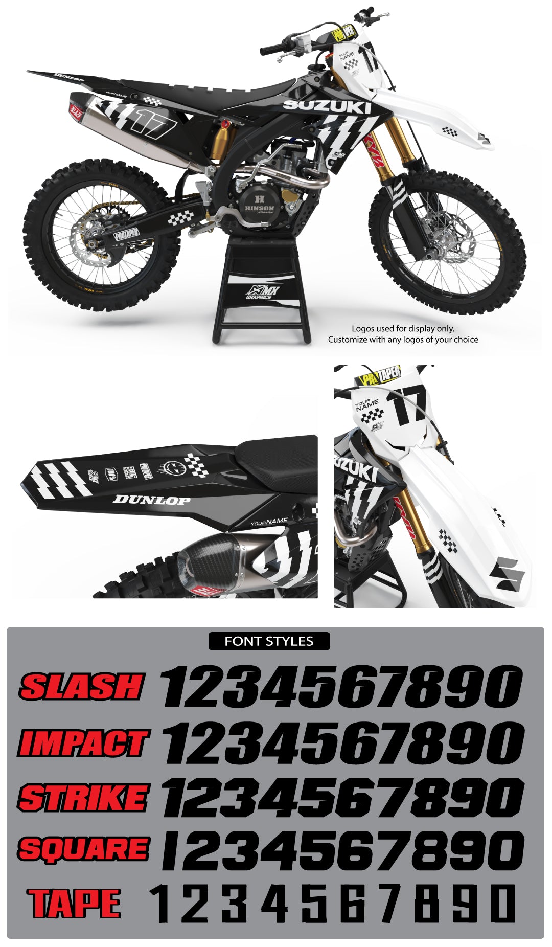 Suzuki MX 20 Graphic Kit