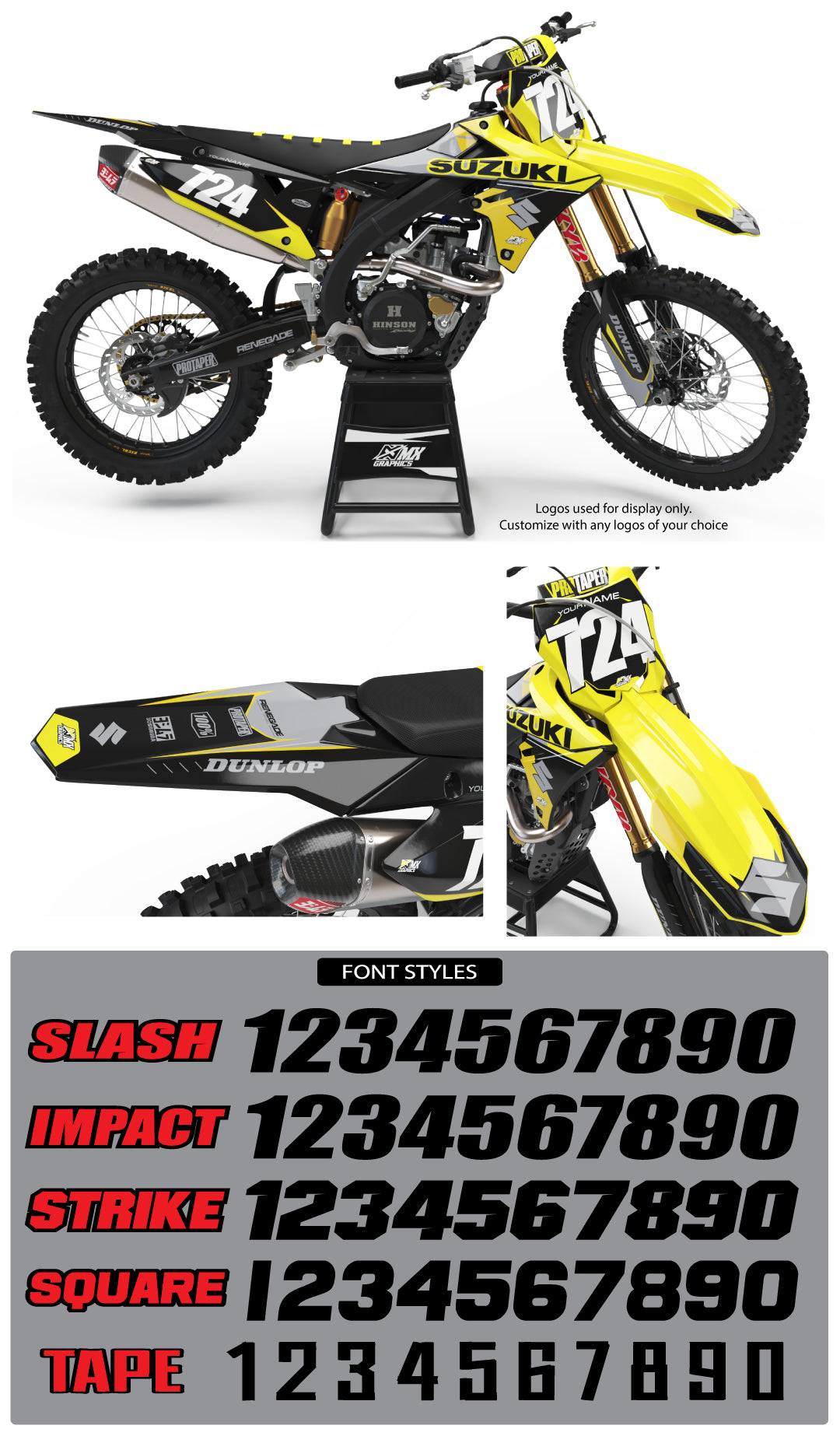 Suzuki MX 21 Graphic Kit