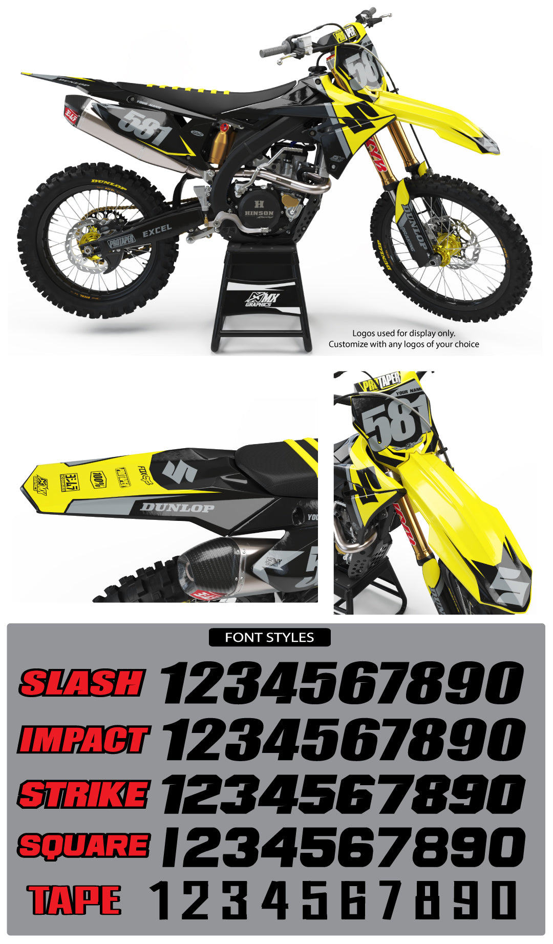Suzuki MX 24 Graphic Kit