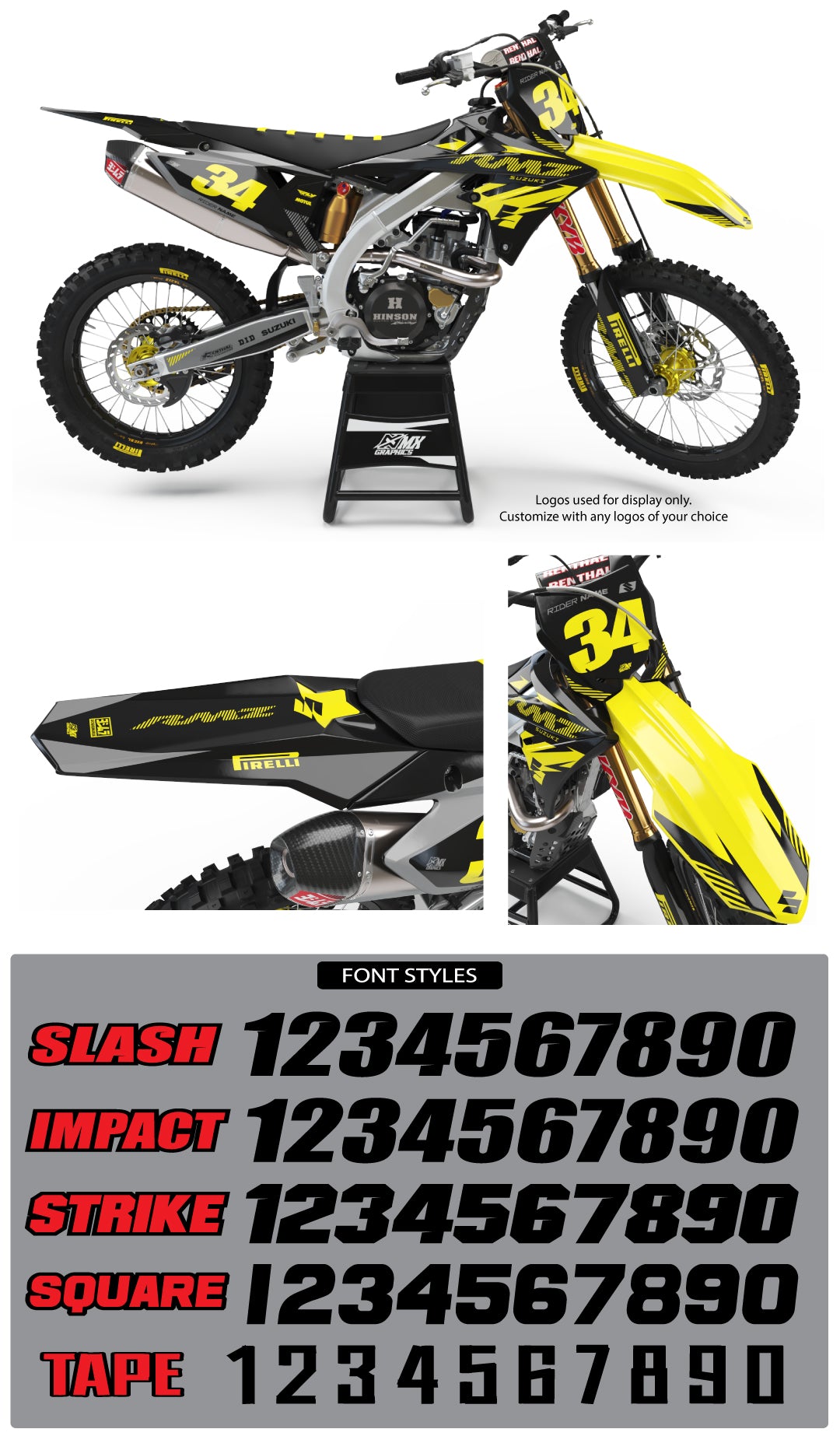 Suzuki MX 26 Graphic Kit