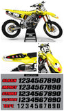 Suzuki MX 8 Graphic Kit
