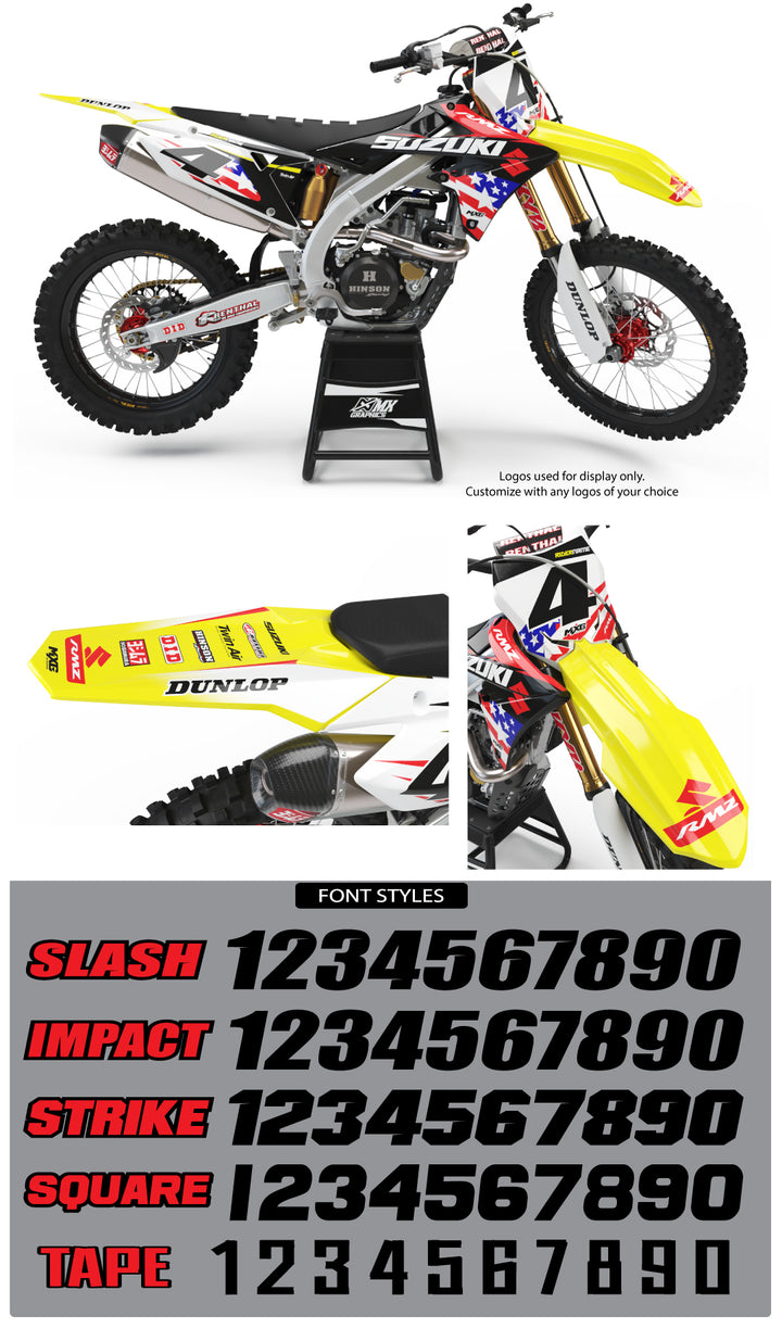 Suzuki Patriot Series Graphic Kit