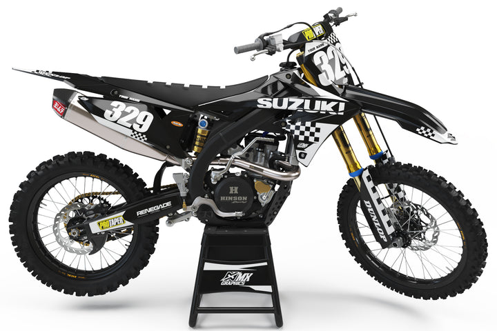 Suzuki Checkered Series Graphic Kit