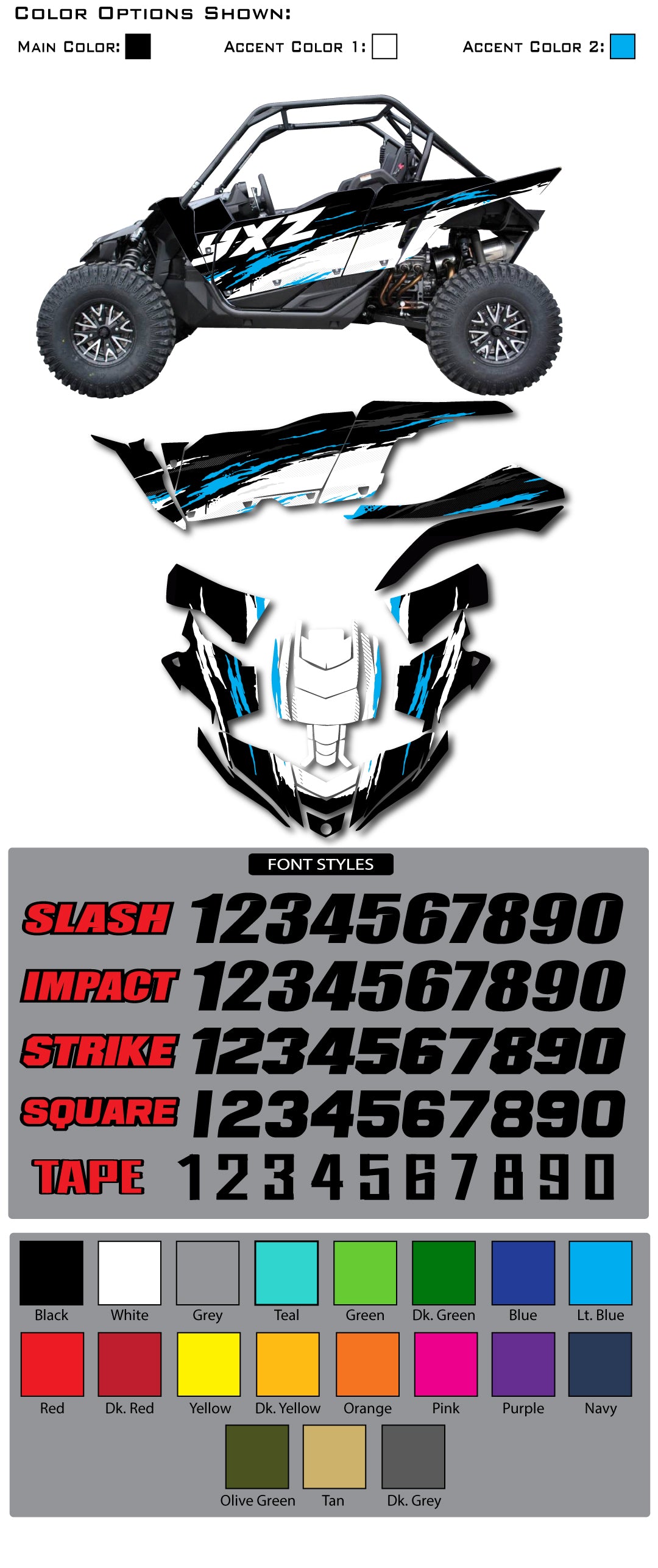 Yamaha YXZ 1000r Shred Wrap