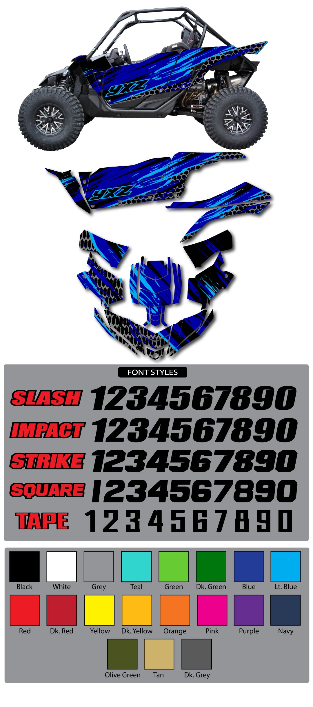 Yamaha YXZ 1000r Slash Wrap