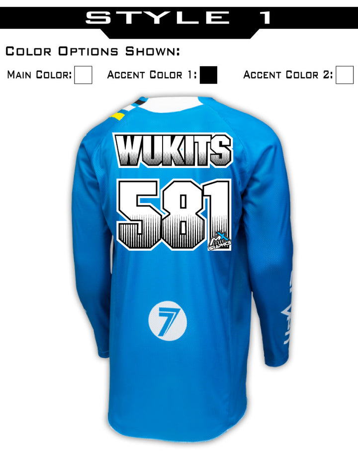 Jersey Lettering Style 1