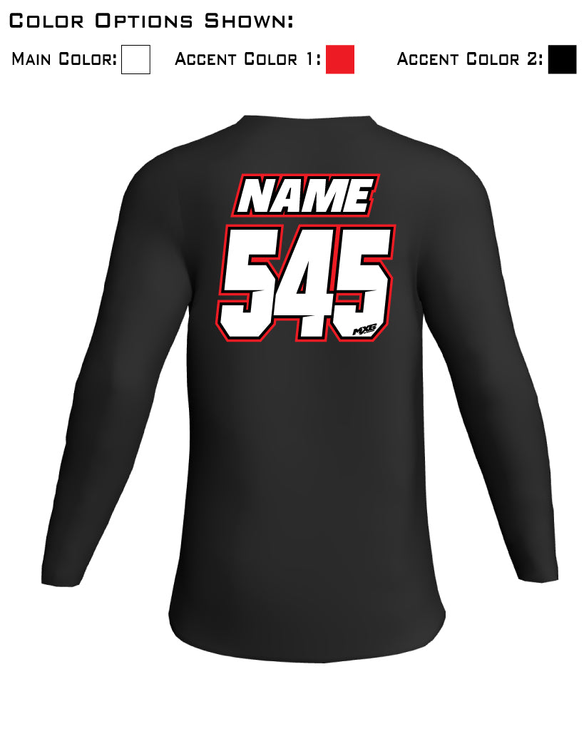 Jersey Lettering Style 2