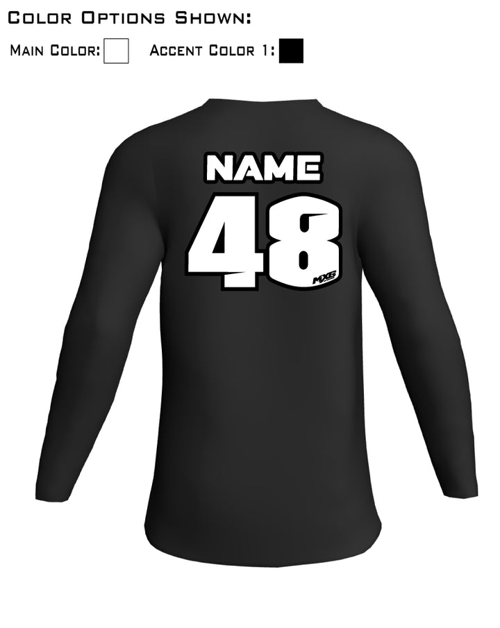 Jersey Lettering Style 3
