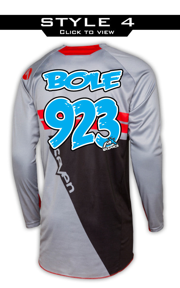 Jersey Lettering Style 4